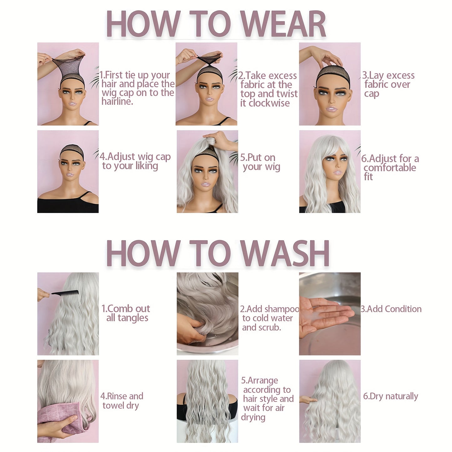 Synthetic 13*4 Lace Front Wigs Synthetic Long Wavy Hair Lace Front Wigs For Women Pastel Lace Front Wigs Deep Wave Curly Lace Wig For Women