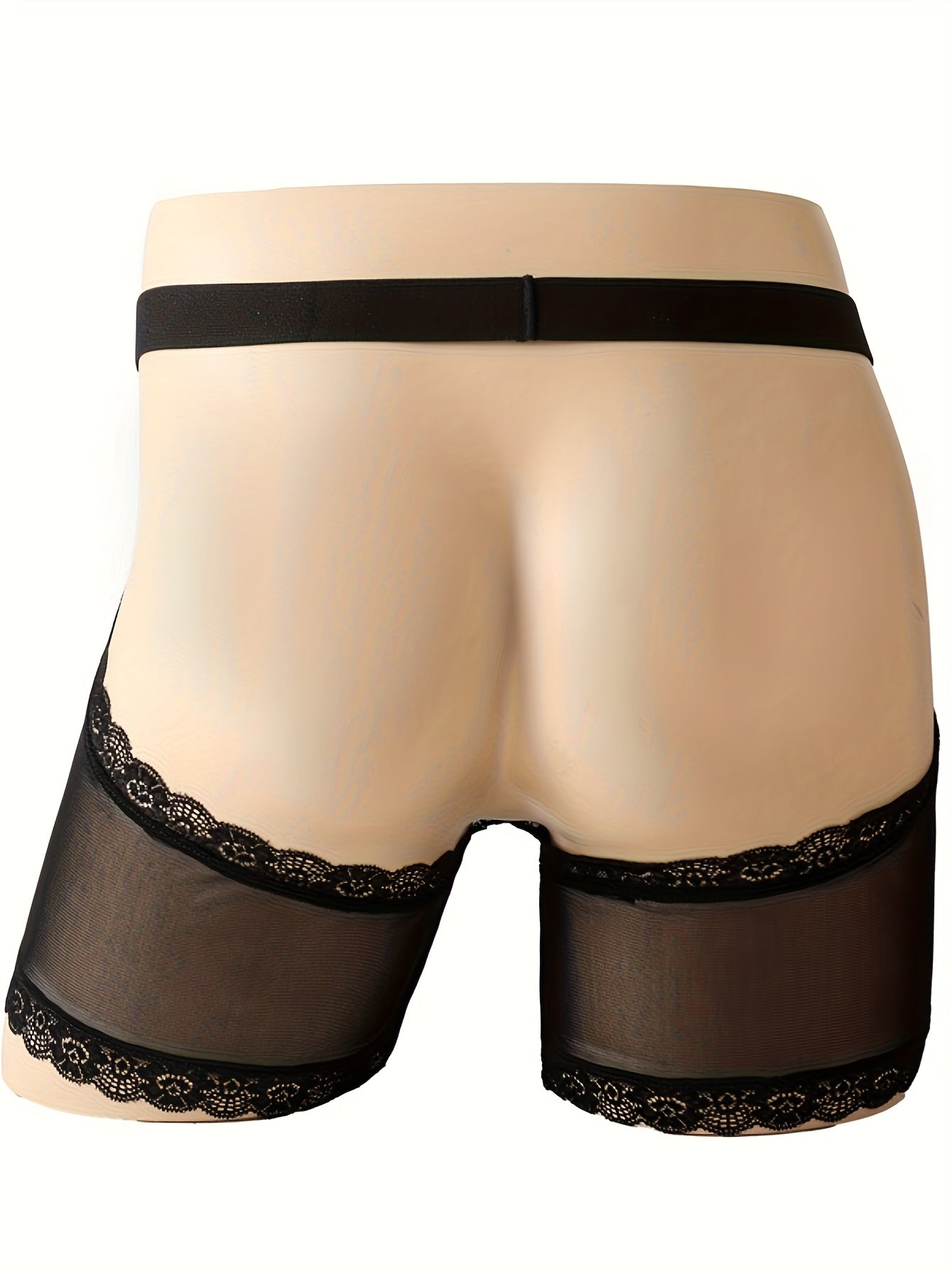 2pcs Lace Underwear for Men, Hollow Tback for Men, Skimpy Clothes for Men, Sexy Hollow Design, Perspective Fun T-shaped Underwear, for Role-Play, Parties, Romantic Surprises, Party Accessories, Sleek Design, Best Wearing Weig