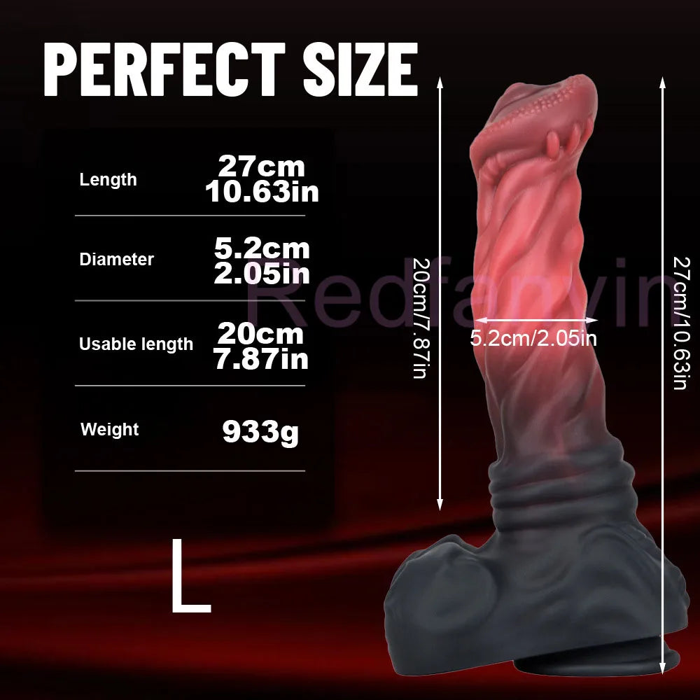 Huge Horse Realistic Dildos Sex Toy Women 18+ G-spot Masturbation Animal Penis Silicone Fake Dick for Butt Plug Anal Dilation