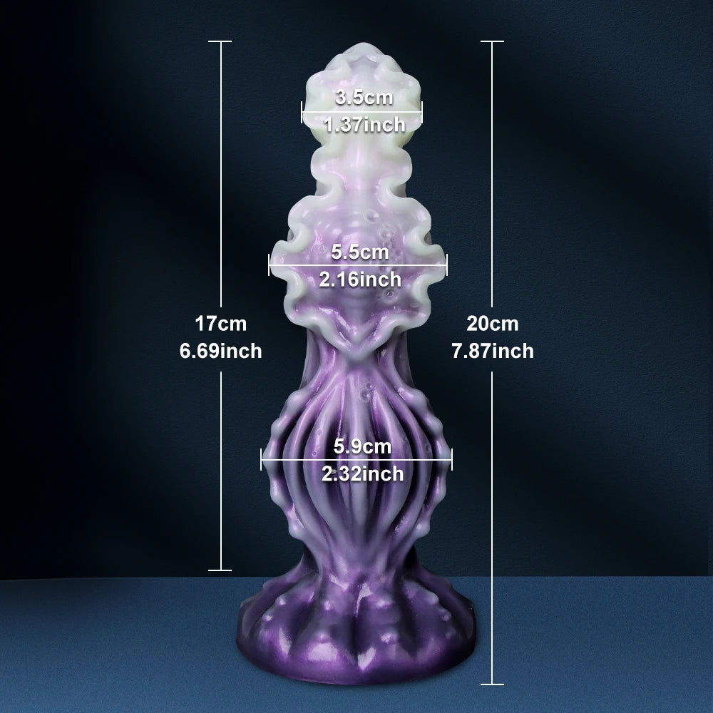 Huge Monster Dildo with Raised Points Women Vagina Clitoral Anal Strong Stimulator Sexy Adult Female Tight Anus Massager Sex Toy