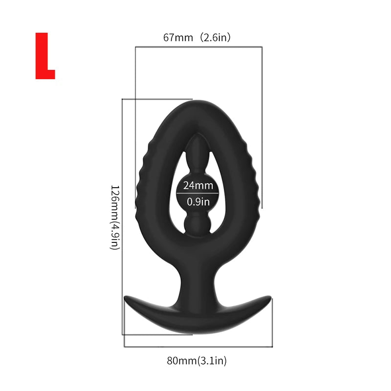 New Trend Wearable Anal Plug P Spot Stimulator Prostate Massage Fake Dildo Buttplug Sex Toy For Women Men Anal Dilator Adult 18+