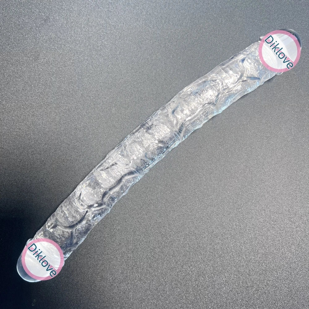 Double Dildo Realistic Penis Lesbian Couple Toys double penetration Sex Toys for Woman Anal Vigina Adult Sex Products