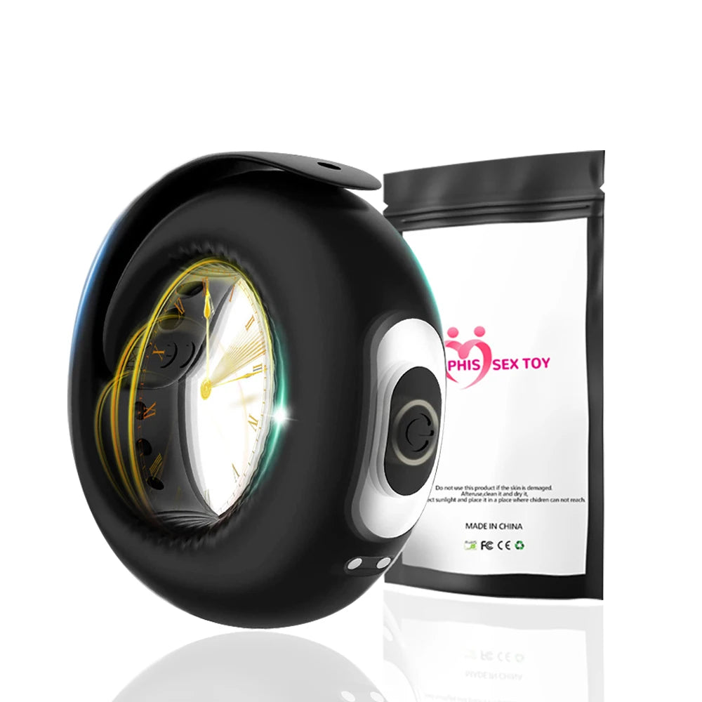 Male Cock Ring Vibrator Cockring Penis for Man Delay Ejaculation Sex Toys for Men Couple Rings Penisring Toy for Adults Supplie