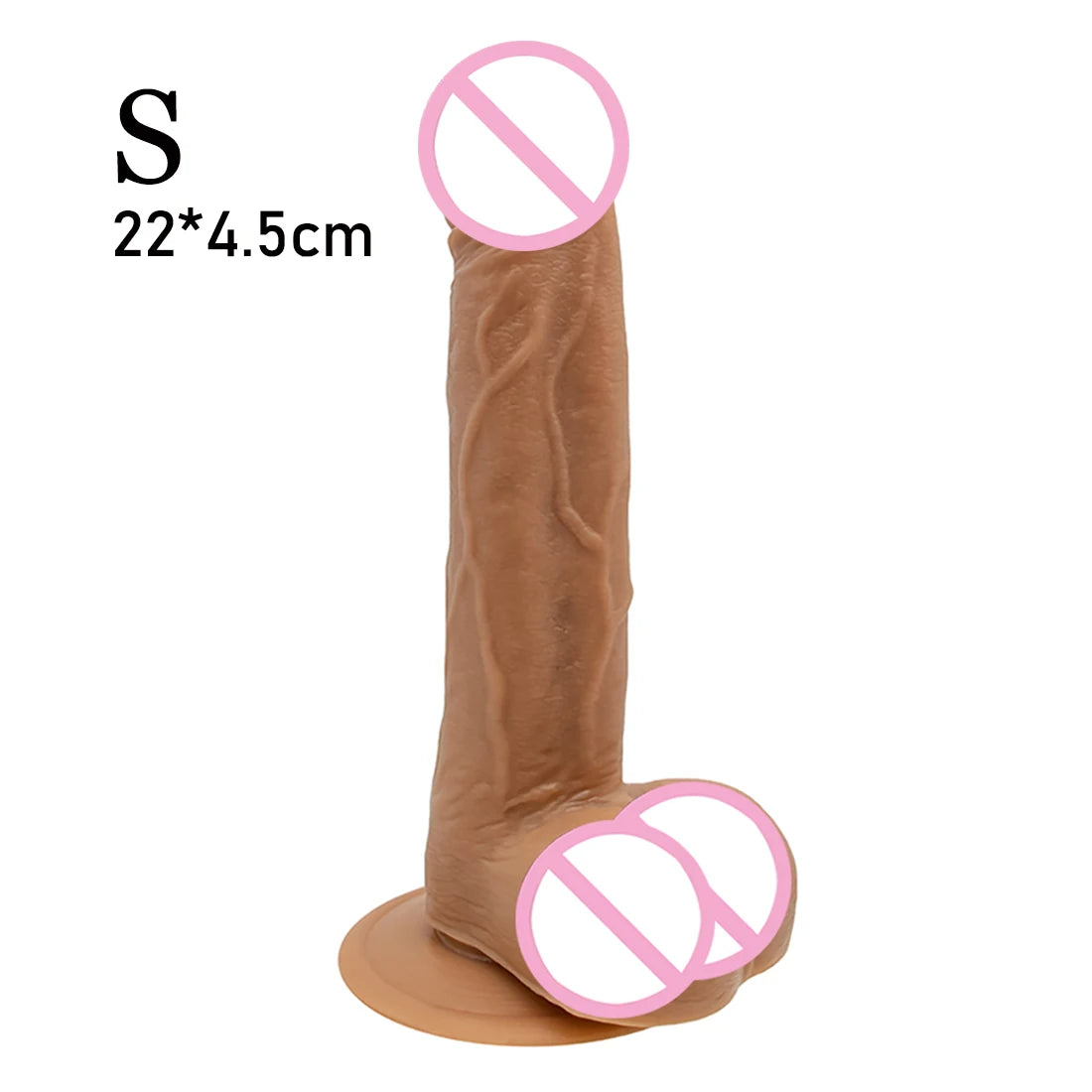 Oversized Realistic Dildos with Suction Cup Soft Skin Feeling Huge Penis Erotic Long Phallus Anal Plug Dick Sex Toys for Women