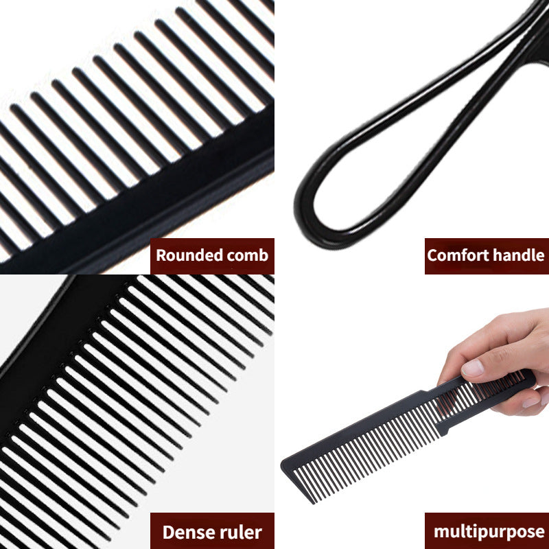 2/3/4pcs Shark Teeth Comb Wide Tooth Curl Comb Large Wide Tooth Comb Detangling Comb Texture Comb For Curly Wet Wavy Thick Hair Wigs Salon Barber Hairstyle Tool