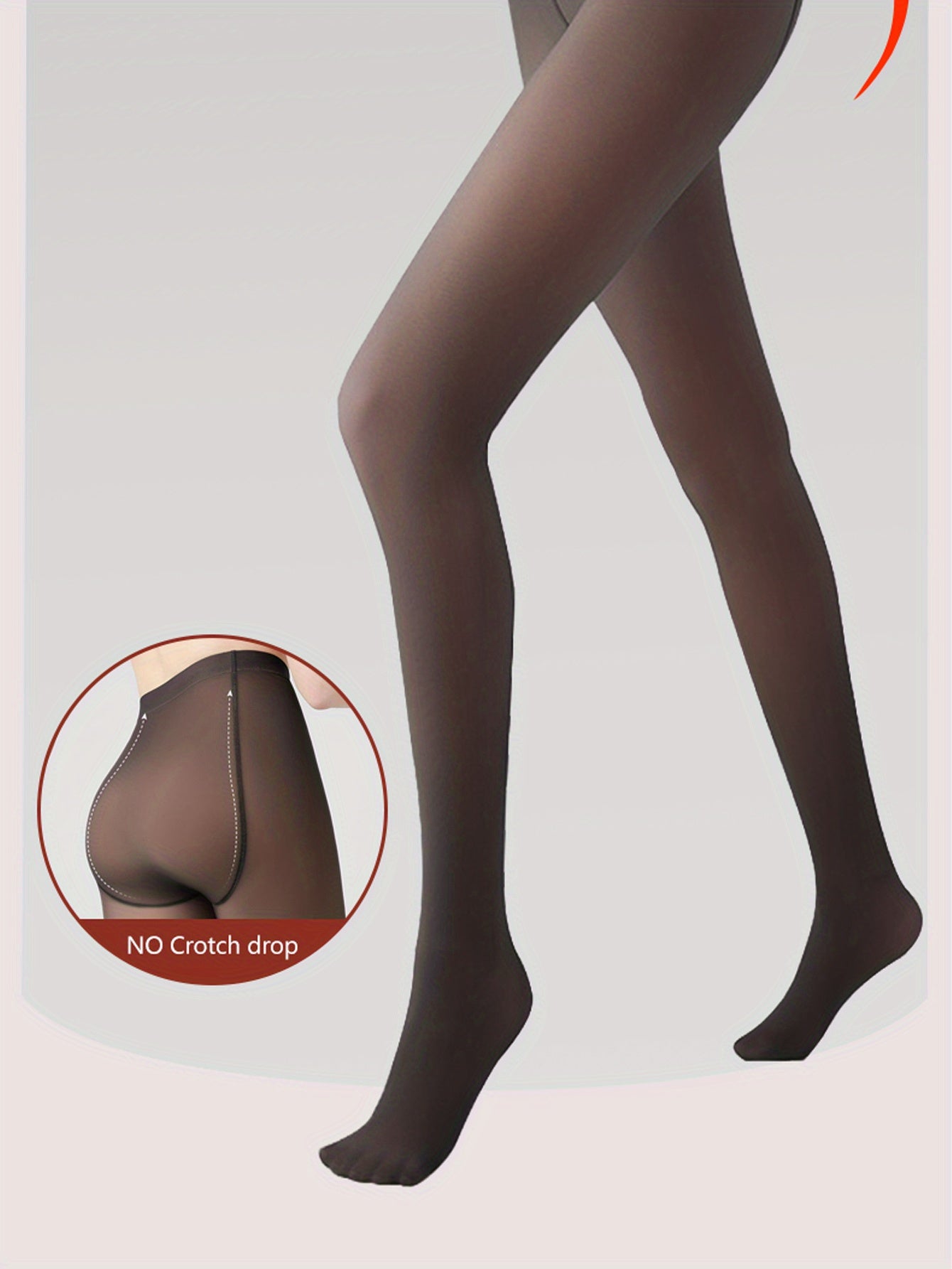1PCS 80g Autumn Winter Thin Shiny Brushed Party Slimmer Woman Tights Roleplay Bum Lift Push Up Rave Autumn Winter Thermal Compression Stockings High Waist Sock Pants Chunky Pantyhose Elastic Fabric