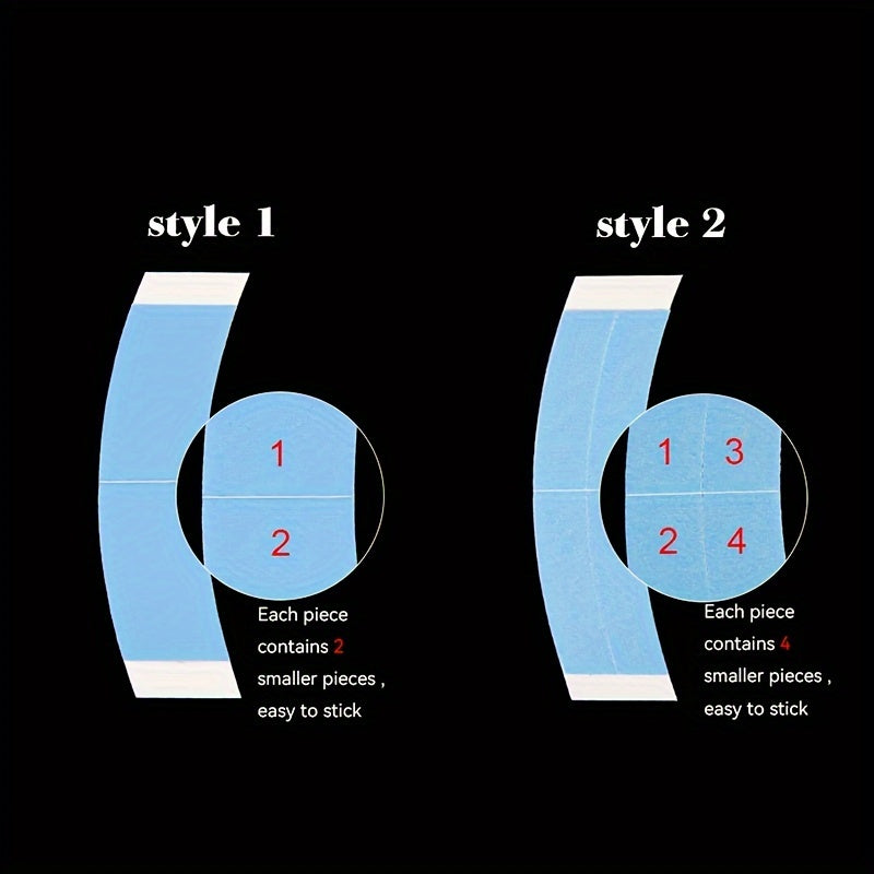 36 Pieces Waterproof Double Side Adhesive Lace Front Wig Tape for Hair Extension and Toupee Wigs