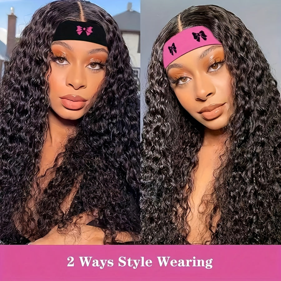 1pc/3pcs Elastic Headband For Wigs With Ear Protector, Adjustable Edge Scarf Elastic Headband For Lace Wigs