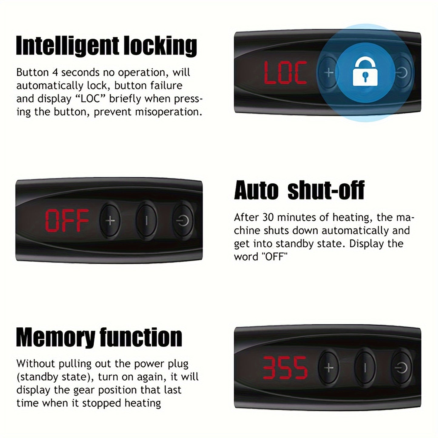 3-in-1 Electric Hot Comb Straightener | Fast-Heating & Anti-Scald | Sleek Hair Brush for All Hair Types & Wigs | Ideal Gift for Special Occasions