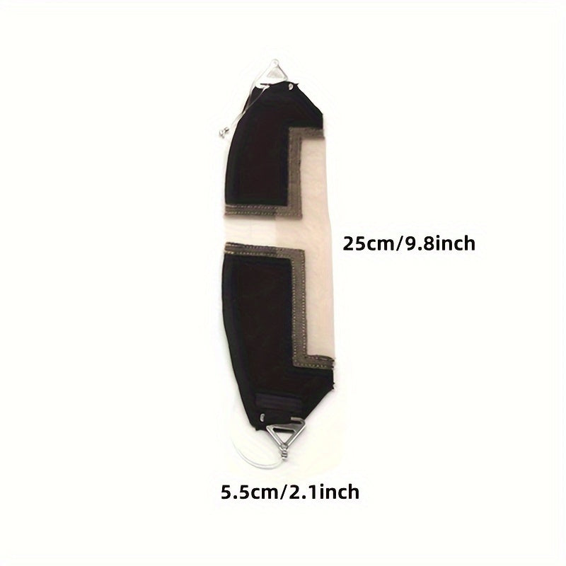 1pc Transparent Elastic Fishing Line Headband Velvet Headband With Small Pieces Of Invisible T Lace Headband For Wearing Wigs