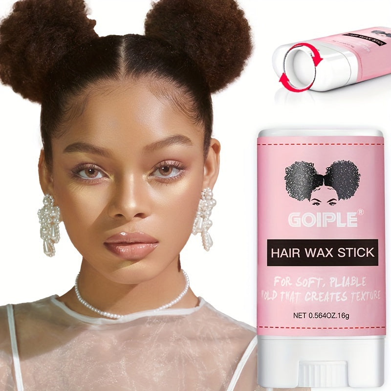 1pc Wax Stick for Hair, Hair Pomade Stick Long-Lasting Styling Wax Stick, Hair Wax Stick Smoothing & Slick Stick for Hair Wigs, Styling Waxes for Fly Away & Edge Frizz Hair