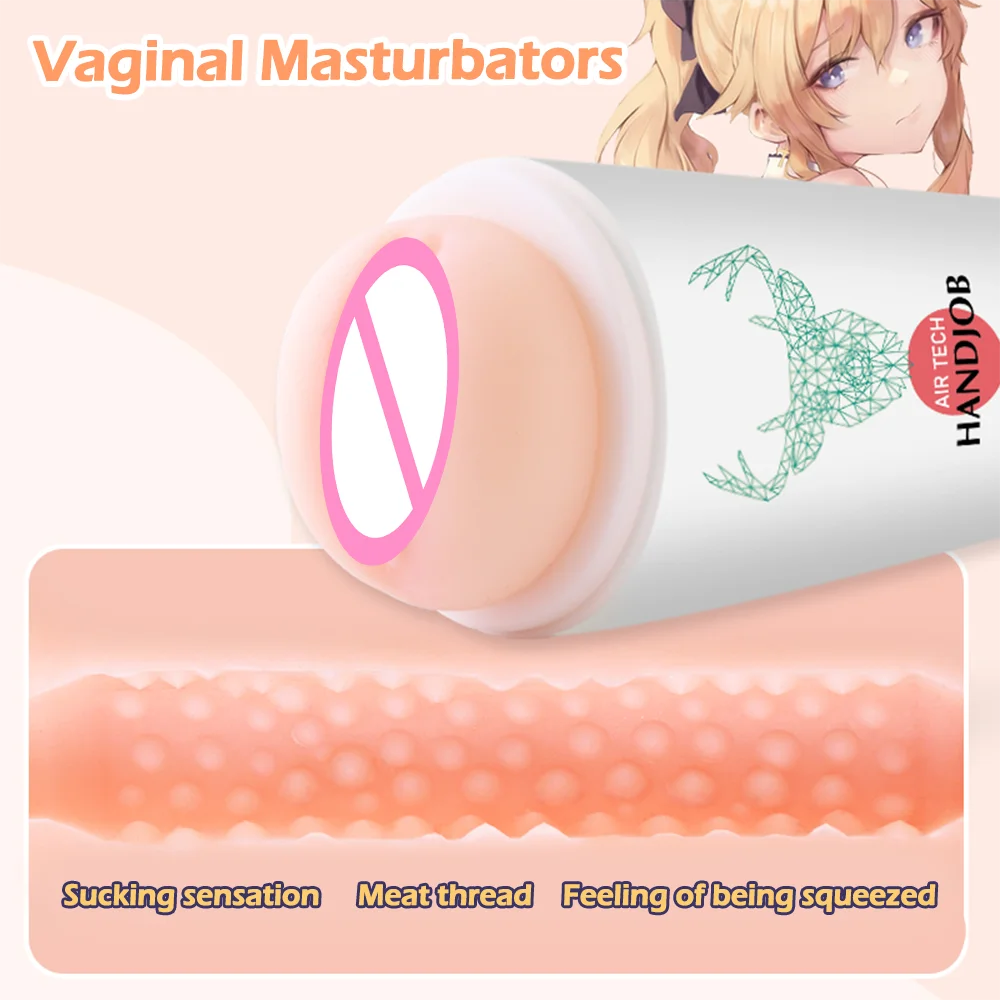 Sexy Sex Toy for Men Realistic Adult Product Male Masturbation Cup Artificial Vagina 3D Manual Pocket Pussy Men’s Masturbator