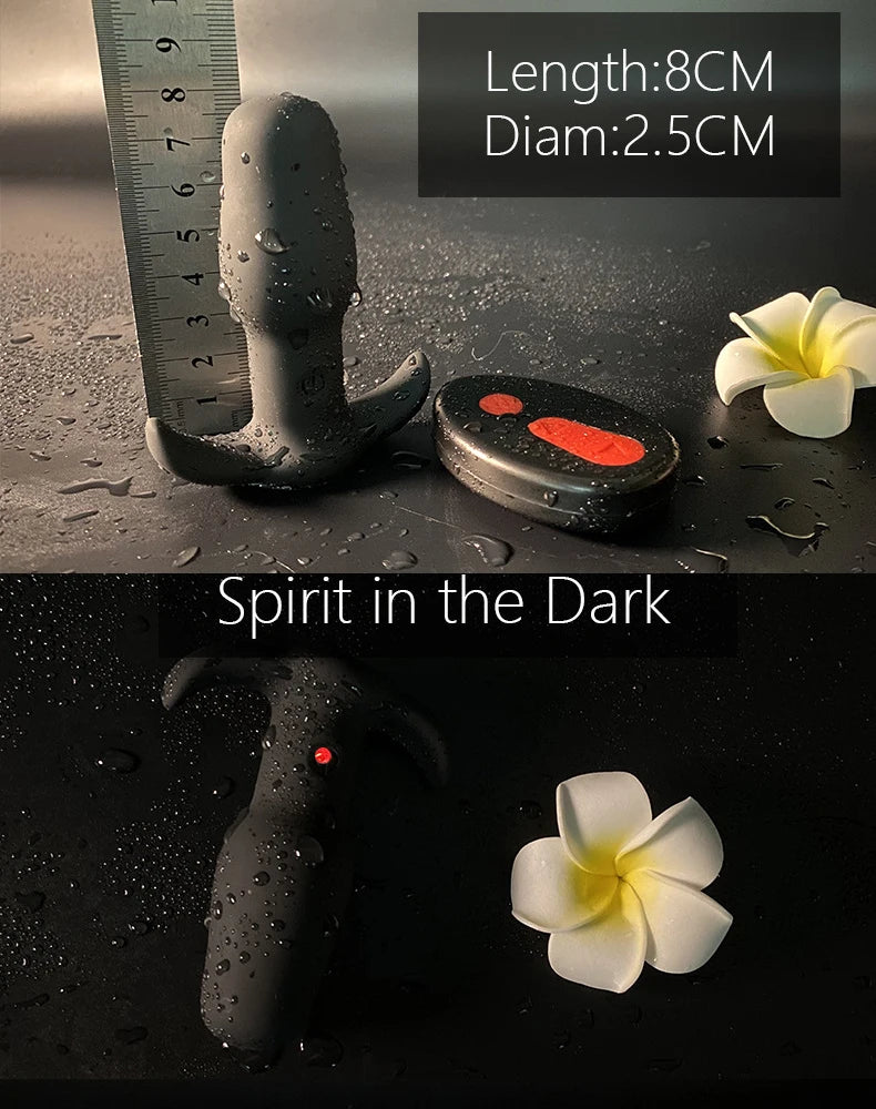 Anal Vibrator Gay Sex Toy For Men Prostate Stimulator Vibrating Massager Dildo Wireless Remote Controlled Butt Plug Vibrators