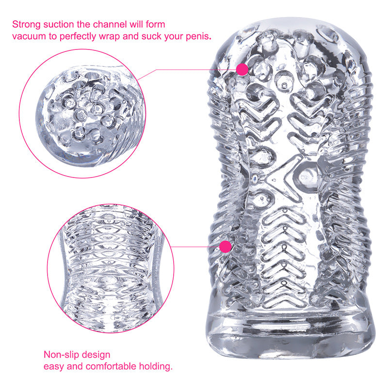 Sex Toys For Men Penis Enlargement Trainer 6 Stage Male Masturbator Pocket Pussy Real Vagina Sex Machine Sexual Toy Adult