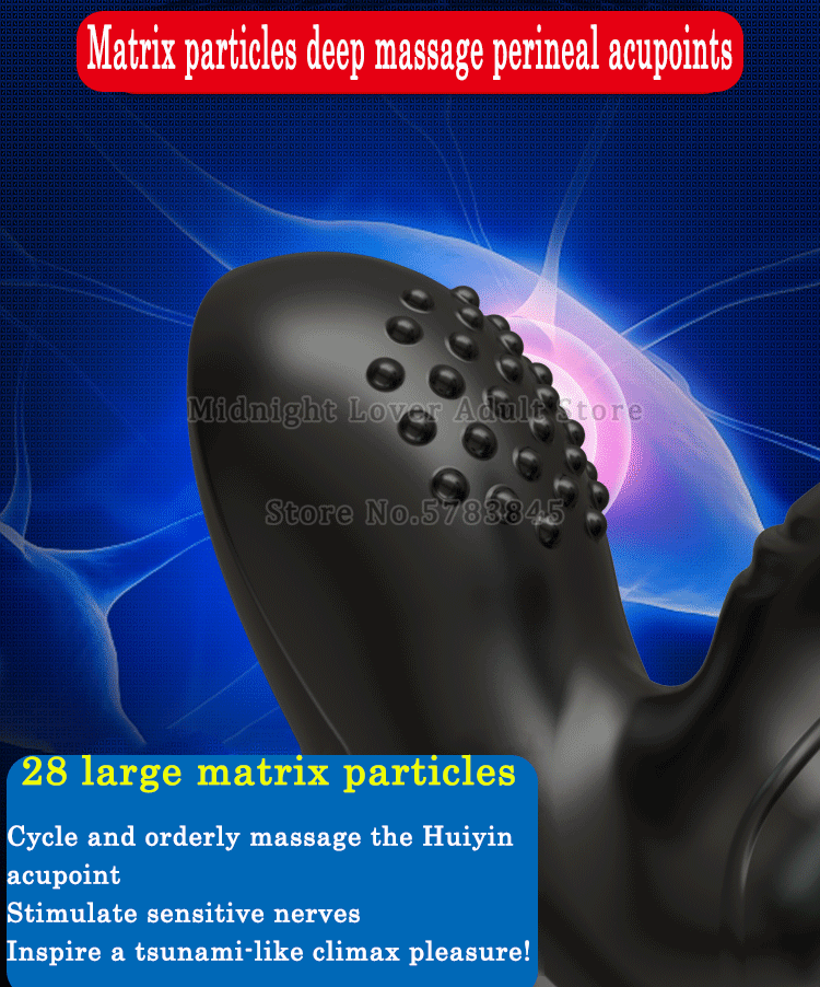 2021 Tickling Prostate Massager Gay Toys 10 Mode vibration Anal Plug Buttplug G-Spot Stimulate Vibrator Sex Toys For Men Women