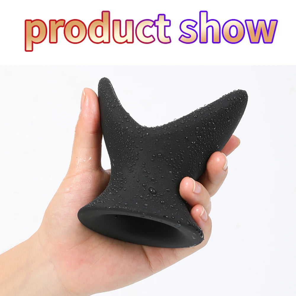 Dildo Butt Plug Anal Dilator Soft Speculum Enema Hollow Anal Plug Masturbation Prostata Massager Adult Sex Toys For Woman Men