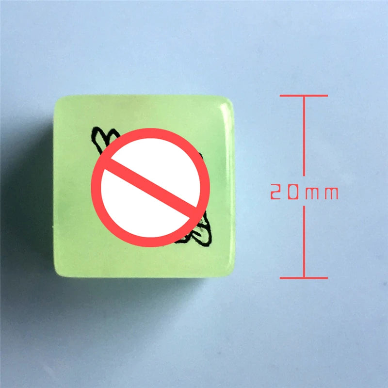 Sex Toys For Couples Women Adult Game Funny Sex Dice 6/12 Sides Romance Love Humour Gambling Erotic Crap Dice Bar Christmas Gift