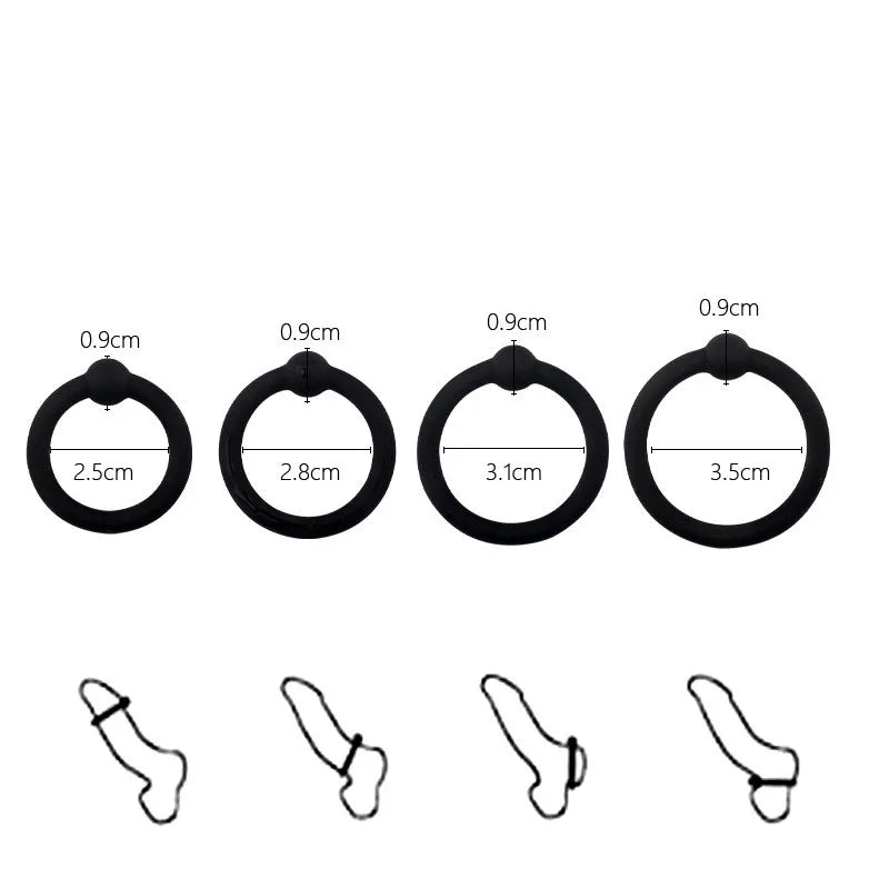 Sex Toys for Men of Reusable Cock Rings Adjustable Bondage Rope for Adults Games to Delay Ejaculation Erotic Products
