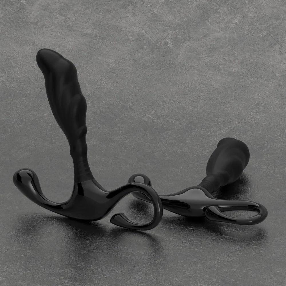 Adult Sex Toy Masturbator For Men Prostate Massage Scrotum Orgasm Vibrator Sex Toy Strapon Stimulate Anal Dildo Plug Anal Beads