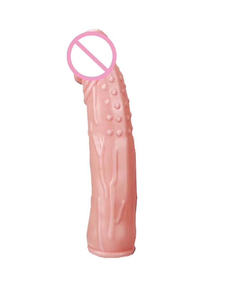 Sex toys for adults 18 Silicone Big Penis Sleeve Dick Extender Cock Enlargement Extension Condom sexulaes toys for men