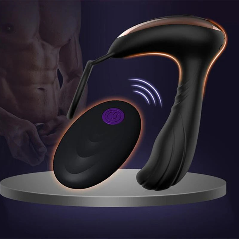 Male Prostate Massager Vibrator Sex Toys for Men Anal Plug Prostate Treatment Dildo Vibrating Erotic Prostate Toys Stimulator