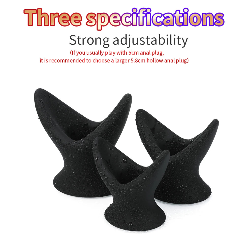 Dildo Butt Plug Anal Dilator Soft Speculum Enema Hollow Anal Plug Masturbation Prostata Massager Adult Sex Toys For Woman Men