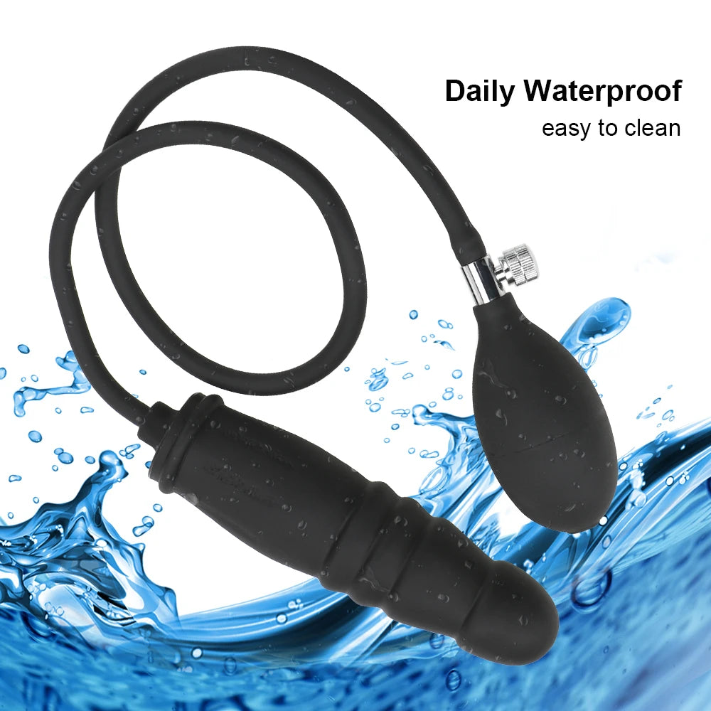 Inflatable Dildos For Women Vaginal Anal Plug Men Butt Dilator Realistic Penis Female Masturbator Sex Toy Adult Games Couple Set