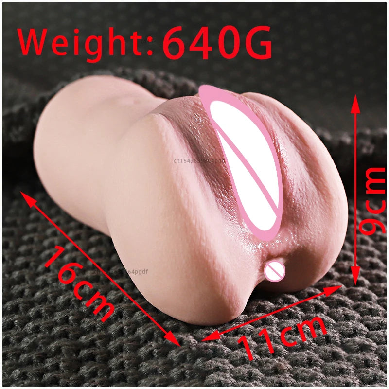Sex Toys for Men Vagina Male Masturbators Cup Real Pussy Real Vagina Sextoys Silicone Adult Product 3D Realistic Masturbator