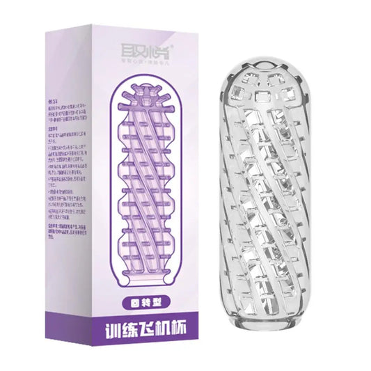 Masturbation Cup for Men Penis Massage Pussy Blowjob Toy Sexy Pocket Vagina Soft Male Exercise Adult Goods 18+