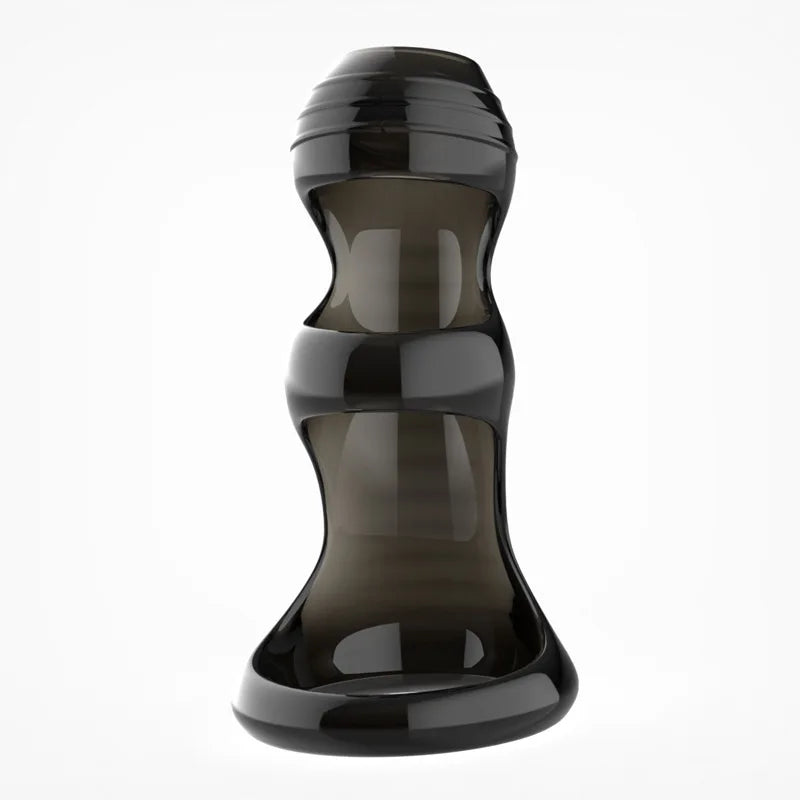 Reusable Silico Penis Rings Sex Toys for Man Delay Ejaculation Stronger Erection Adult Supplies Linen Nozzle Cock Ring Sex Shop