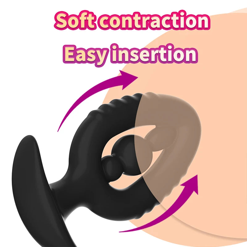 New Trend Wearable Anal Plug P Spot Stimulator Prostate Massage Fake Dildo Buttplug Sex Toy For Women Men Anal Dilator Adult 18+