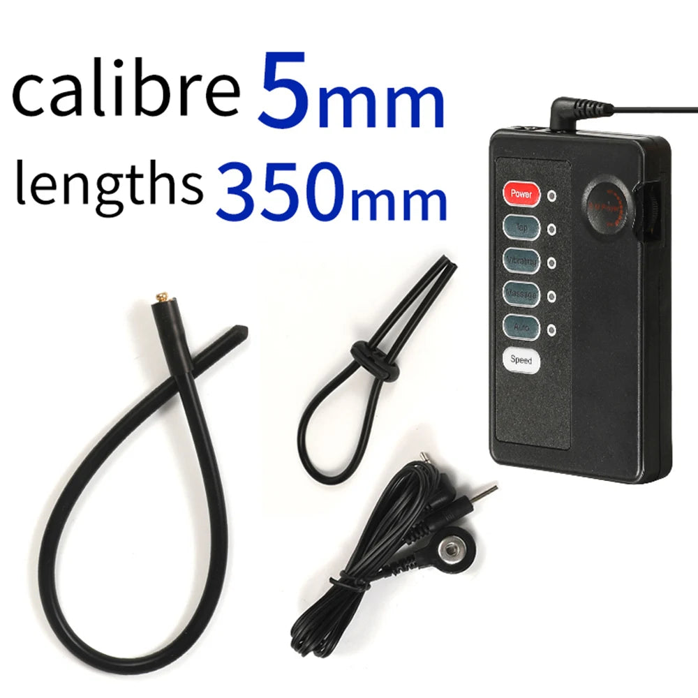 Sex Toy for Men Horse Eye Stick Stimulation Urethral Plug Urethra Beads Electro Shock Stimulation Male Masturbator Extender Plug