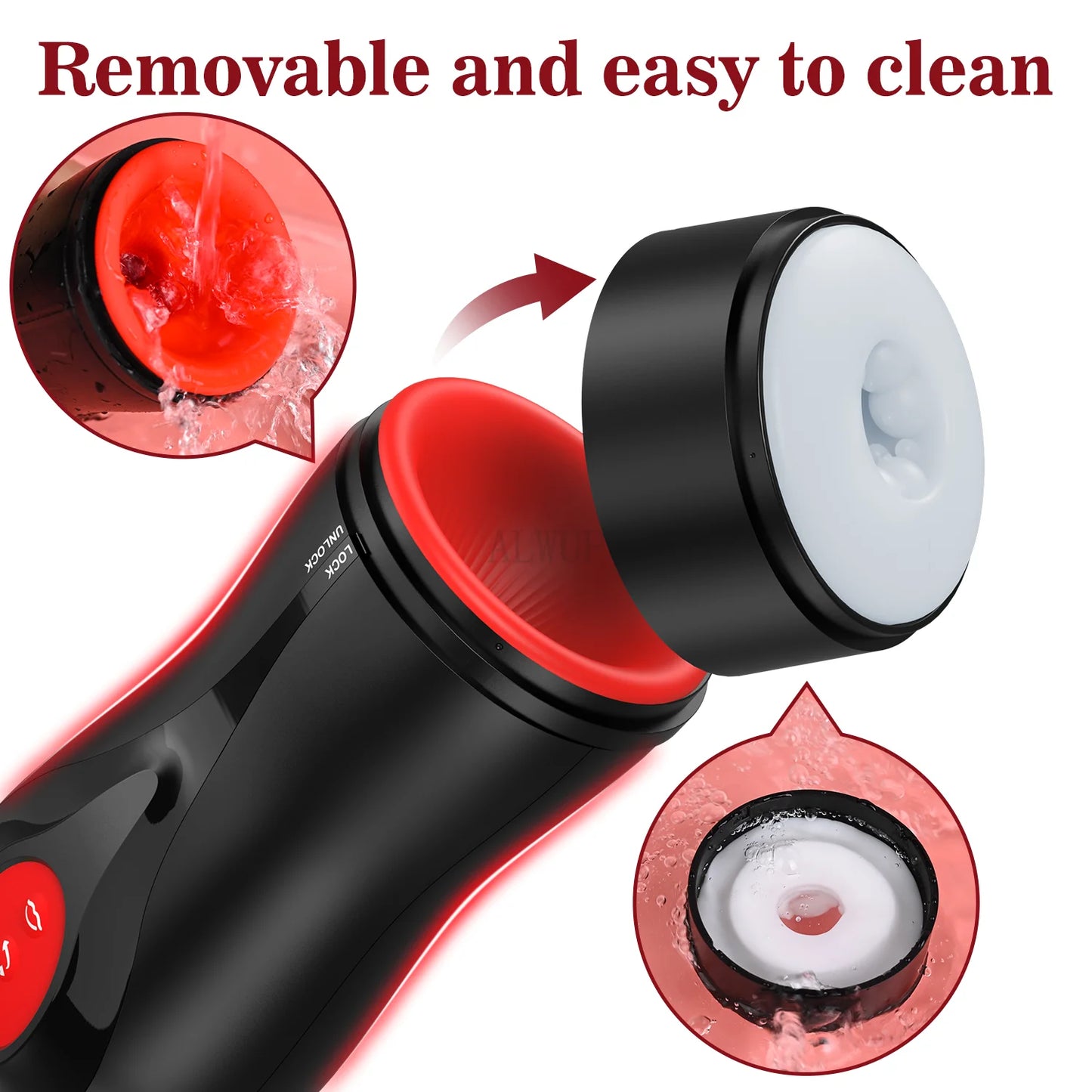 Sex Toys for Men Male Masturbator Penis Pump Sucking Vibrating Rotating Male Masturbators Cup Blowjob Pocket Pussy Sex Toy 18+