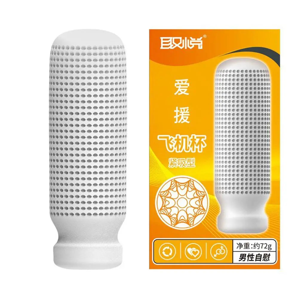 Masturbation Cup for Men Soft Male Exercise Penis Massage Sexy Pocket Pussy Blowjob Toy Vagina Adult Goods 18+