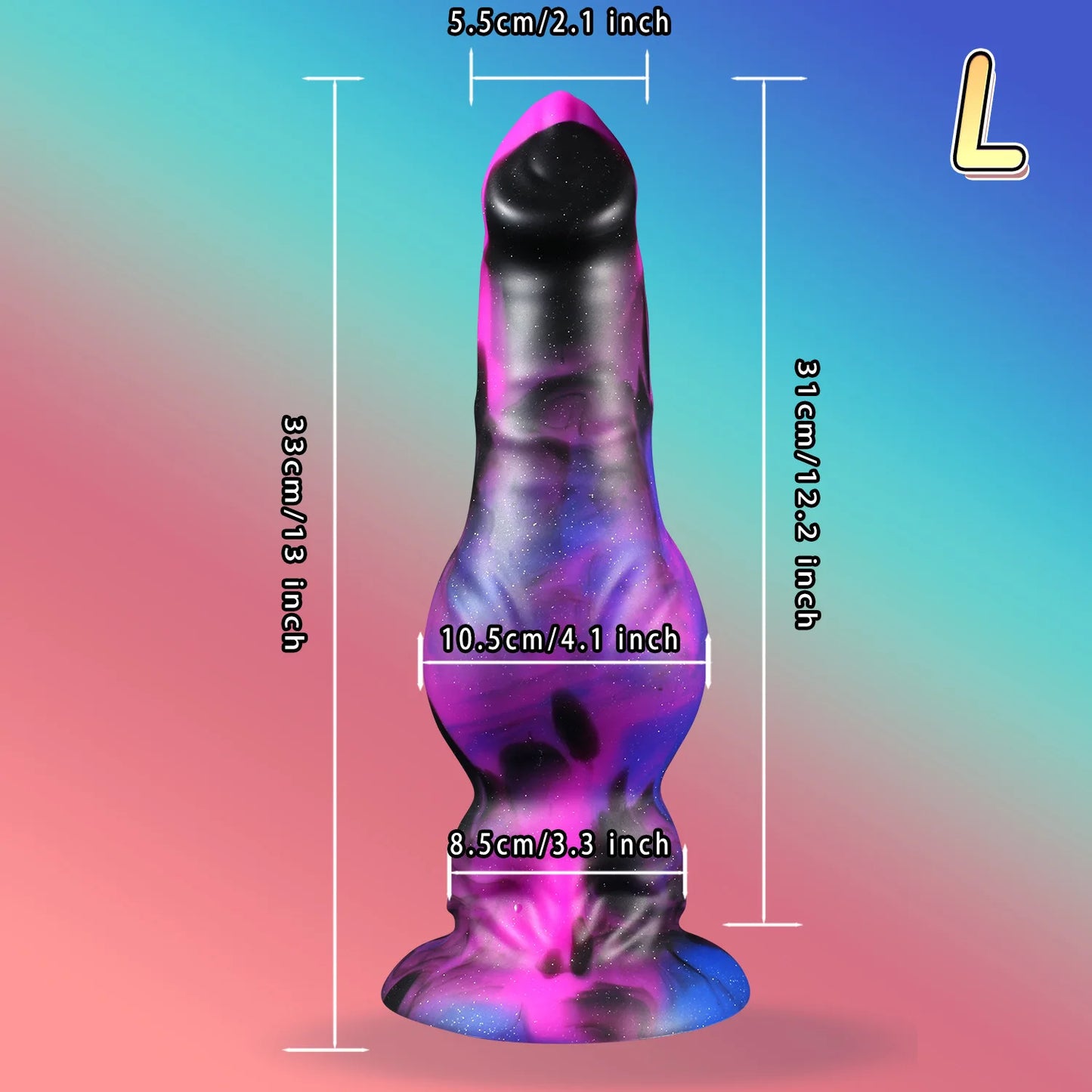 Dog Knot Dildo, Huge Dongs Penetrating Anal Plug Big Dick Monster Penis Prostate Massage Anus Butt Plug Cock Dilldoo Deeldo Gode