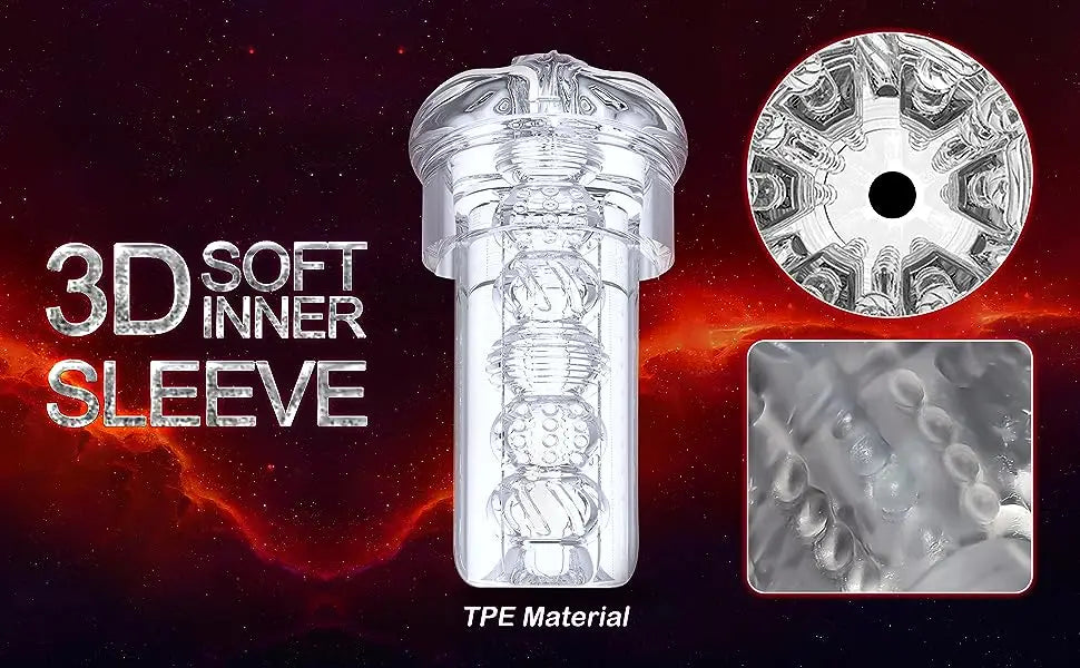 Male Masturbator Penis Pump Men Sex Toy Pocket Pussy Stroker 3D Realistic Textured 9 Vibration & 3 Suction Blowjob Machine