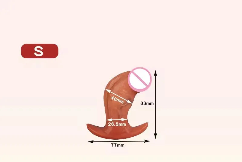 Sex Toys For Men Women Huge Dildo Anus Expansion Silicone Butt Plug Prostate Massager Vagina Big Dick Vibrating Dildo Anal Plug