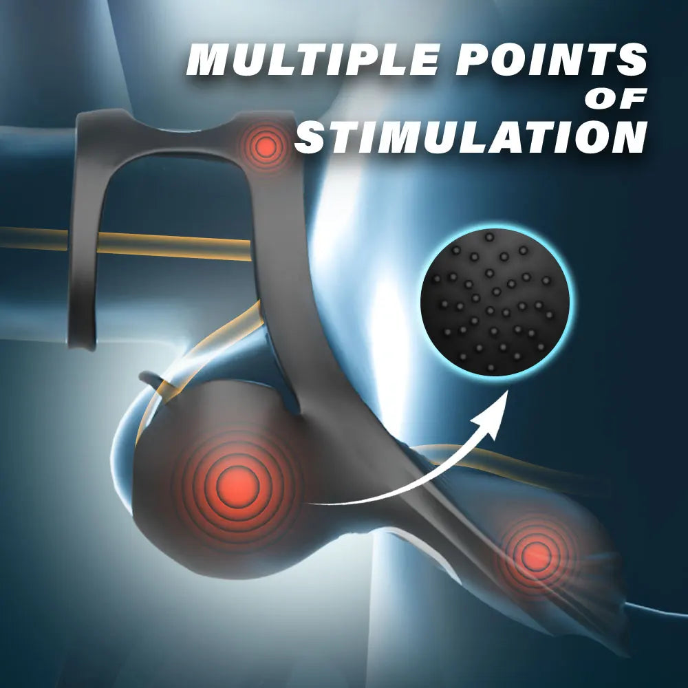 Vibrating Cock Ring Sex Toy for Men Penis Ring Vibrator APP Control Male Sex Toy for Testicle Stimulator Adult Toy Men Erection