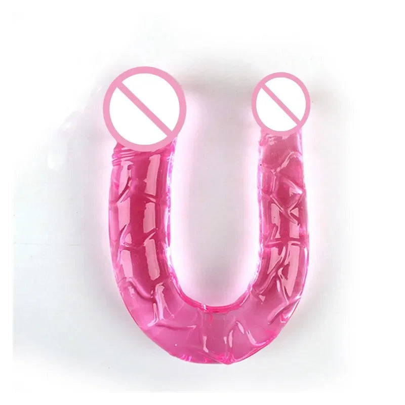 Big Realistic Long Double Dildos Silicone huge Penis Dick Anal dildo Butt Plug Adult masturbation Sex Toys For man Women/Lesbian