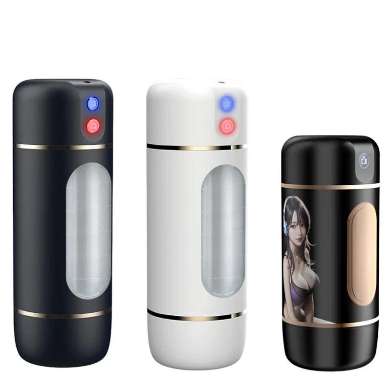 Sex Toy for Men Masturbator Cup Automatic Sucking Male Masturbator Vibration Blowjob Machine Sex Machine Penis Oral Machine