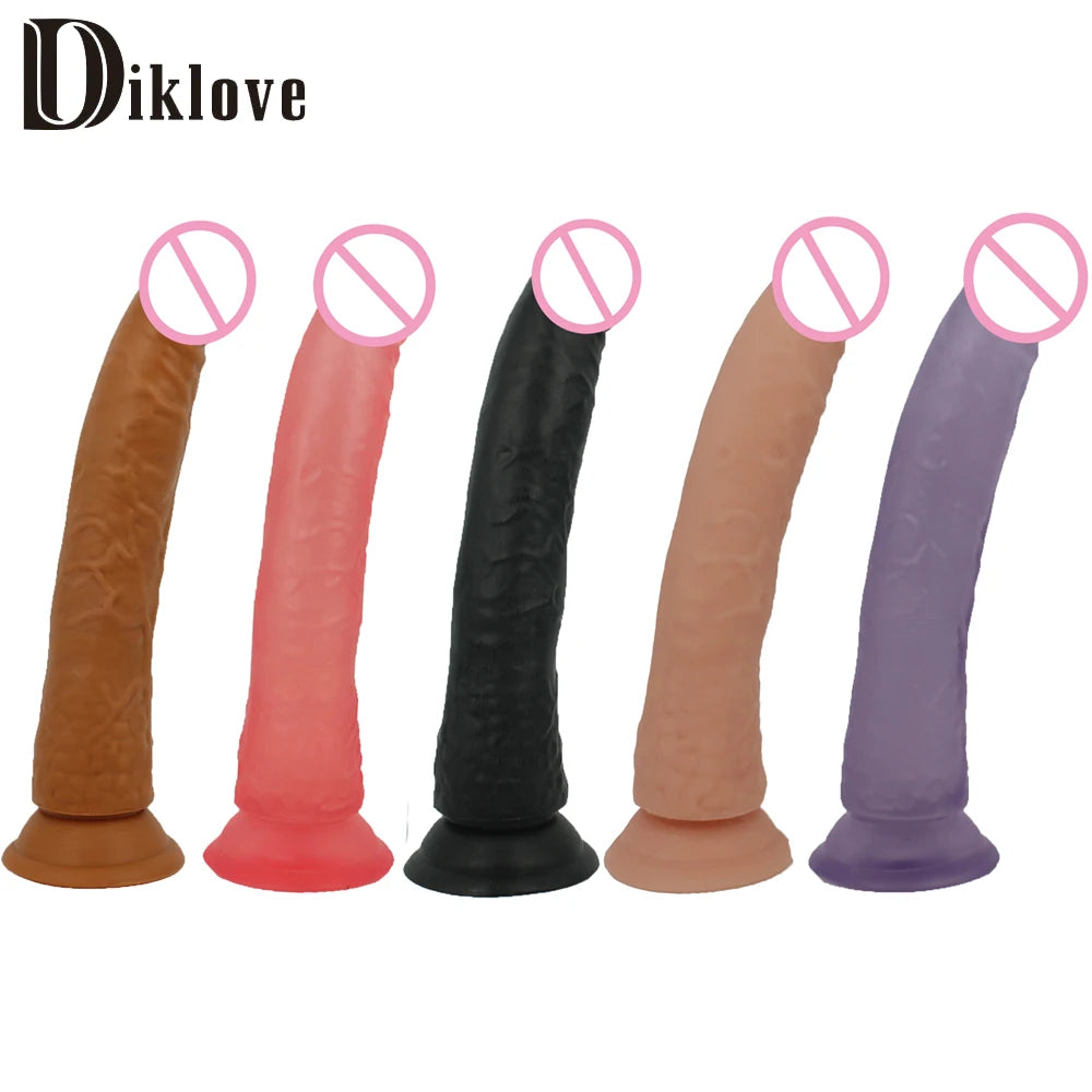Diklove 8.2 inch long Sex Toys Dongs,sex big dildo,realistic penis,sex product for woman