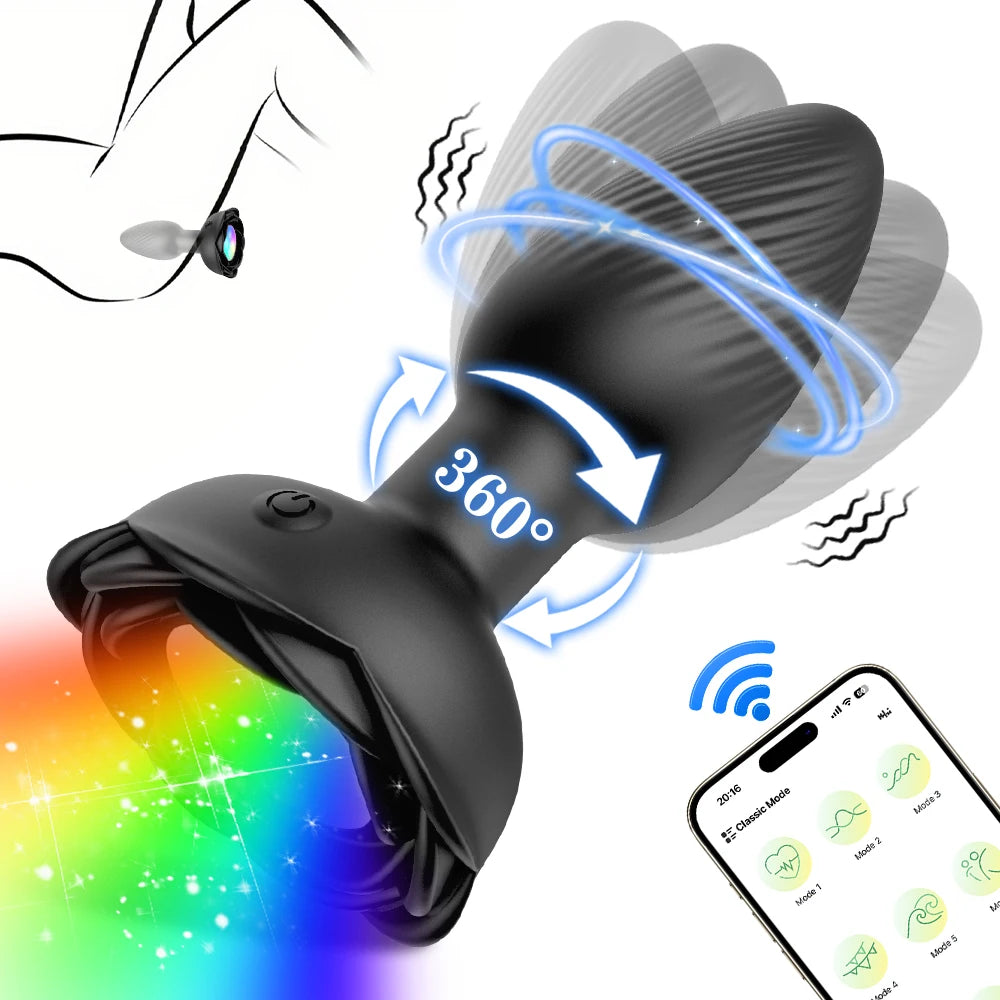 Sex Toys  2In 1Anal Plug Penetration Vagina Vibrator Masturbation Tools for Couple Anal Masturbator Adult Toy Sex Machine