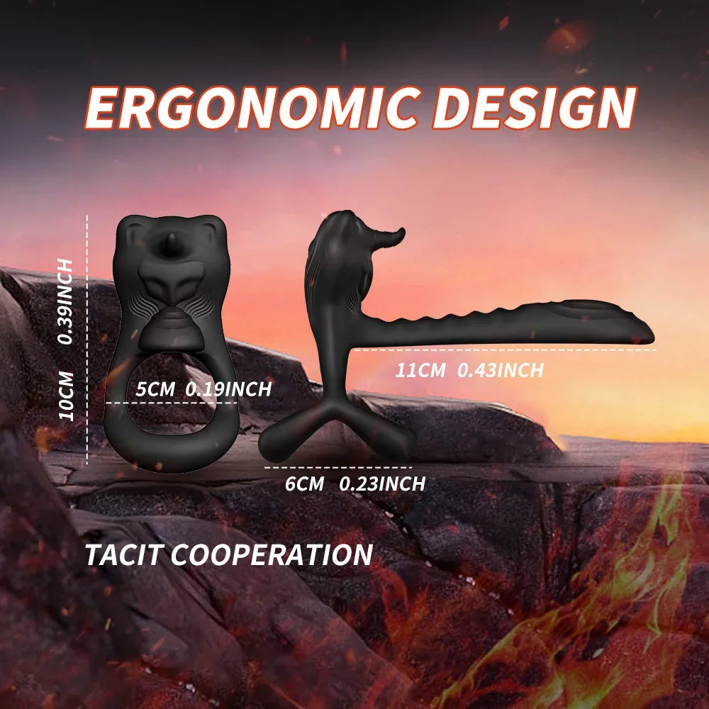 Cock Ring Sex Toy for Man Penis Exerciser Prostate Orgasm Remote Control Vibrator Gay Cock Ring Adult Toys Cock Rings