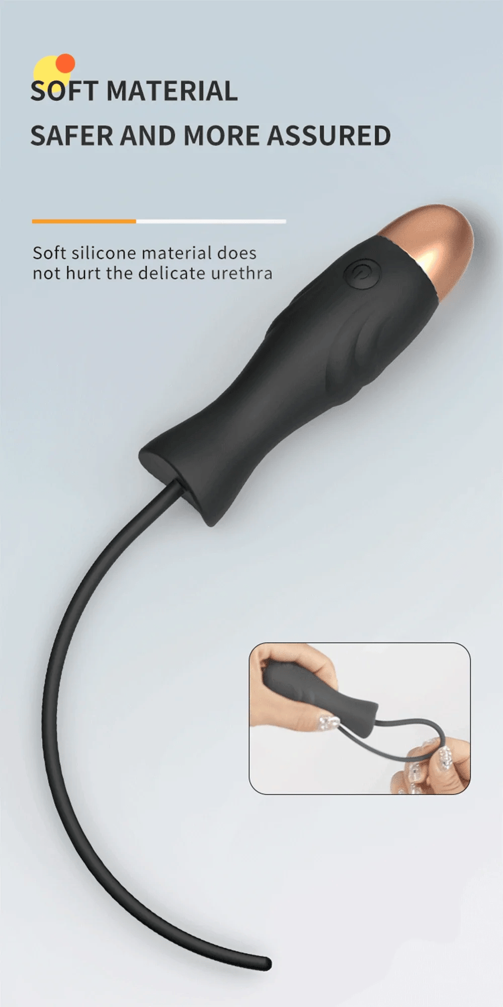 Sex Toys Adults 18 Erotic Urethral Sounds Dilator Vibrators for Men Penis Plug Catheter Medical Delay Exerciser Mle Masturbator