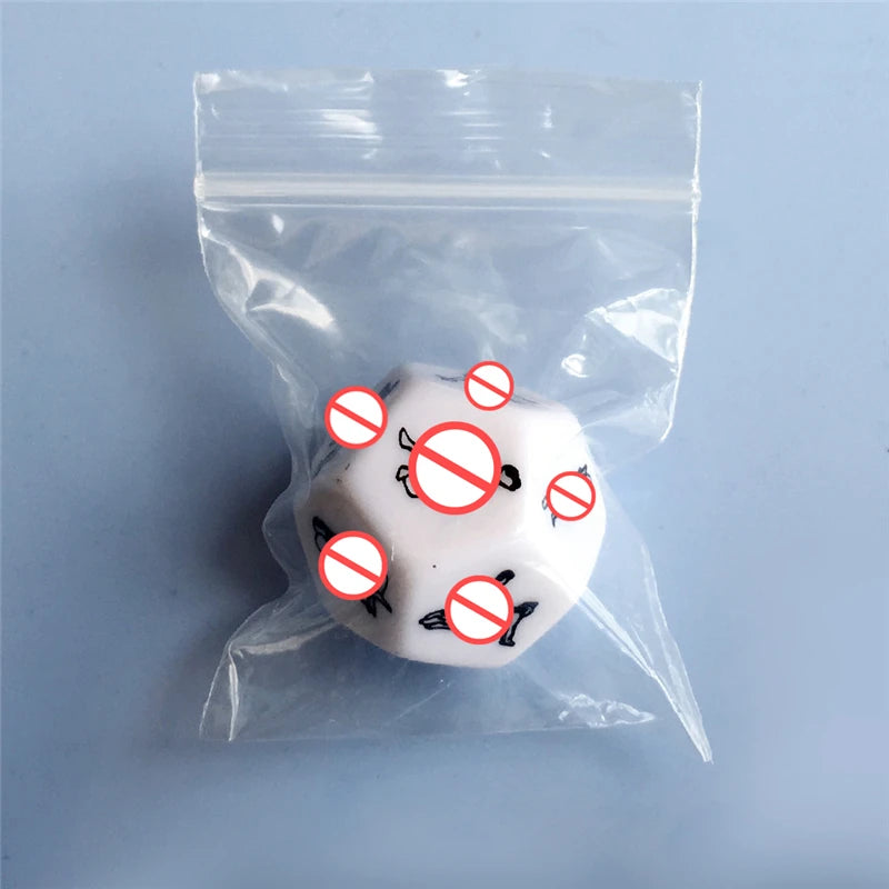 Sex Toys For Couples Women Adult Game Funny Sex Dice 6/12 Sides Romance Love Humour Gambling Erotic Crap Dice Bar Christmas Gift