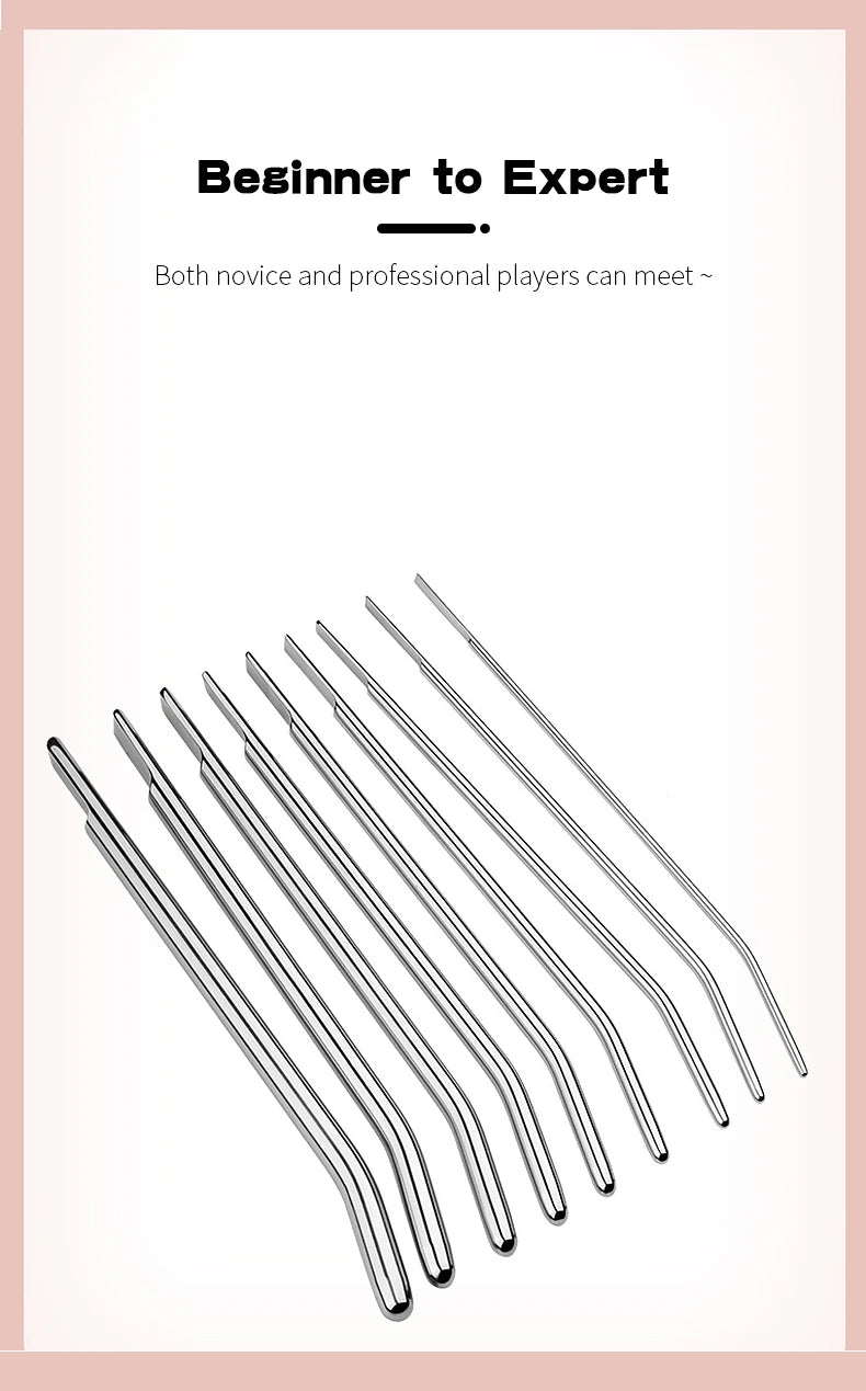 Adult Sex Toys For Men Penis Plug Stretching Male Private Goods Smooth Head Stainless Steel Catheters Urethral Sounds Dilators