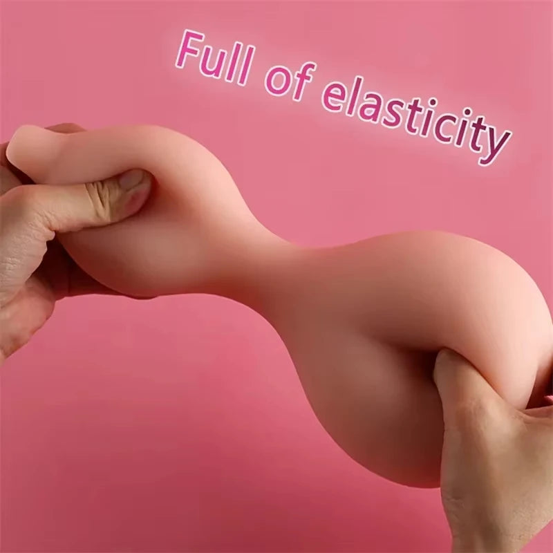 Male Masturbator Sex Toy for Adult Sexy Man Flesh Realistic Textured Pussy Anus Male Stroker Light Male Sex Toys Adult Supplies