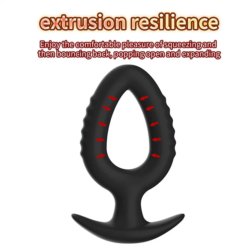 New Trend Wearable Anal Plug P Spot Stimulator Prostate Massage Fake Dildo Buttplug Sex Toy For Women Men Anal Dilator Adult 18+