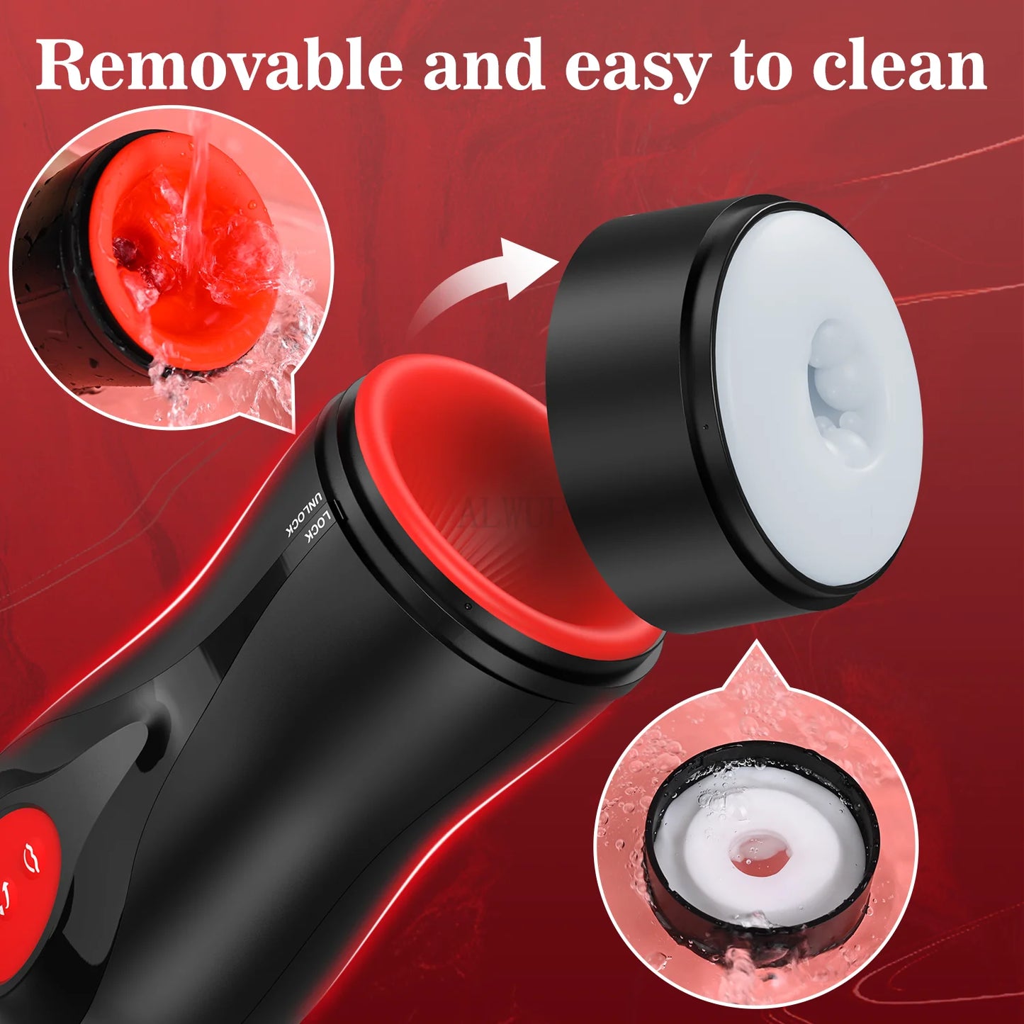 Sex Toys for Men Male Masturbator Penis Pump Sucking Vibrating Rotating Male Masturbators Cup Blowjob Pocket Pussy Sex Toy 18+