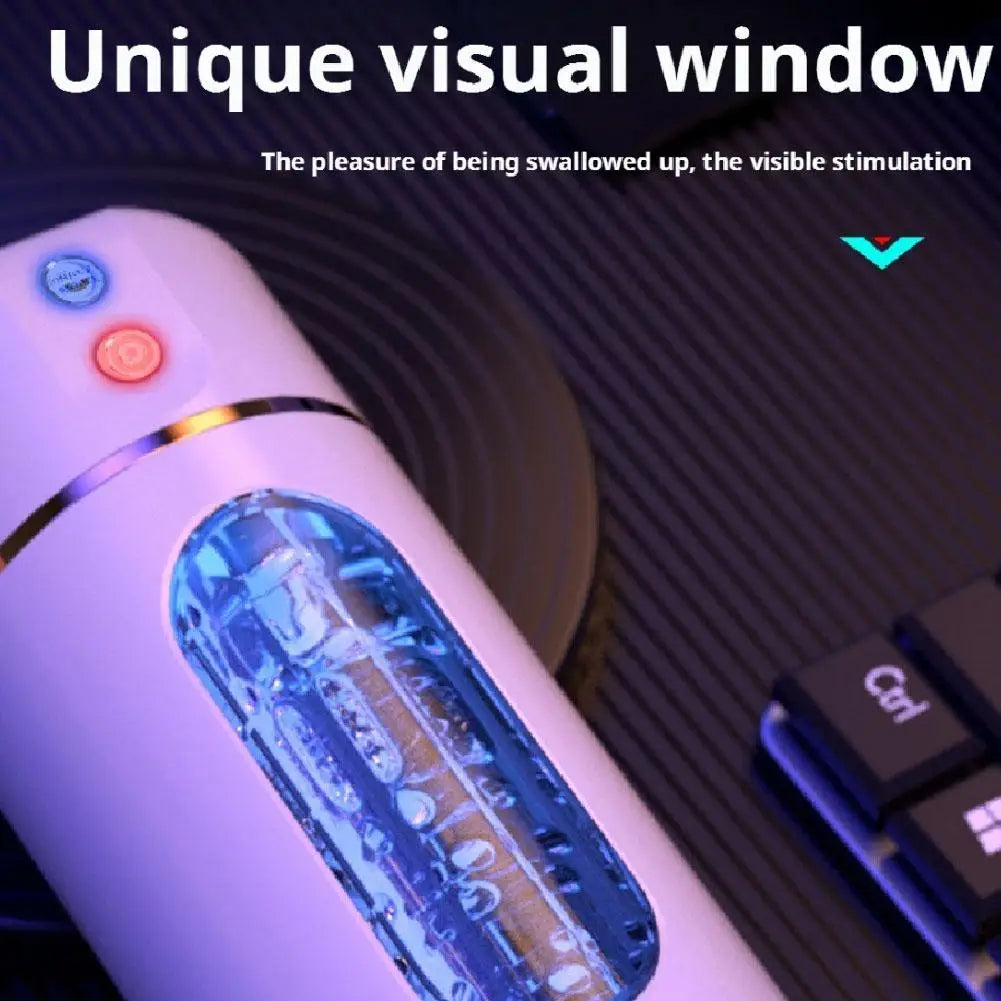 Sex Toy for Men Masturbator Cup Automatic Sucking Male Masturbator Vibration Blowjob Machine Sex Machine Penis Oral Machine